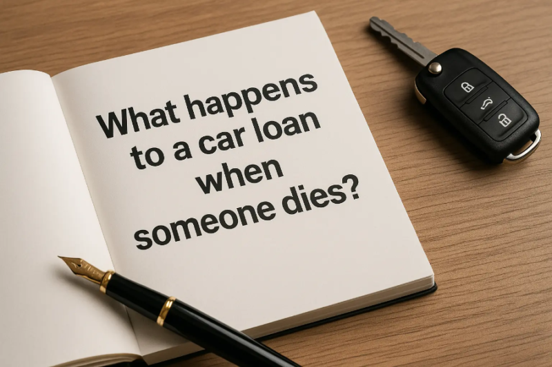 What Happens To A Vehicle Loan When Someone Dies